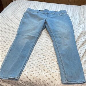 Light Blue Women's Jean Jeggings
